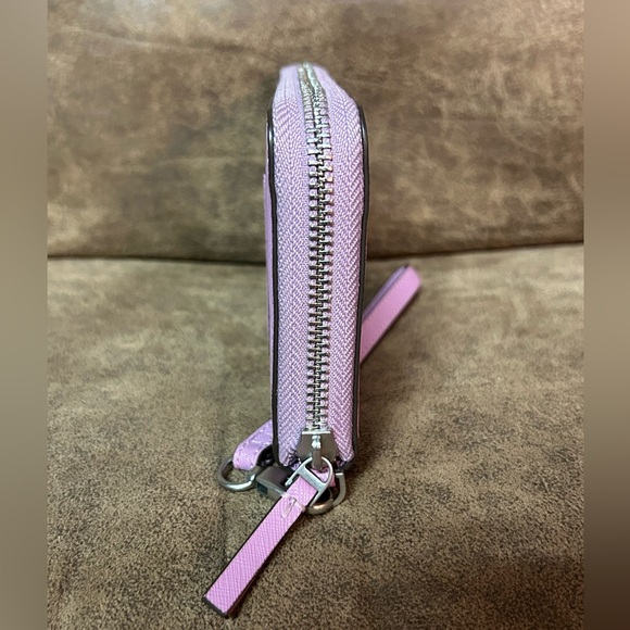 Tory Burch Purple Continental Saffiano Leather Wallet/Wristlet - Picture 6 of 14